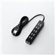 ELECOM(エレコム) シャッタータップ flecc barra T-FLC01-2630BK 6個口・ケーブル長3m