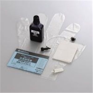 ELECOM(エレコム) EPSON用詰め替えインクキット(THE-21KIT)専用の交換インク(ブラック)。ICBK21カートリッジに対応したインクです。 お得な詰め替え3回分タイプ。詰め替えインク THE-21BK3 【2セット】