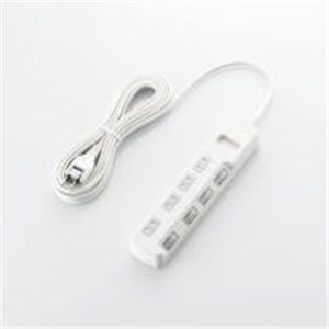 ELECOMʥ쥳 ۤɻߥåա륬ɥå T-K04-2450WH 2P4ĸ5.0m