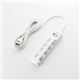ELECOM(エレコム) 一括&個別スイッチ付 雷ガードタップ T-K05-2450WH 2P式4個口5.0m