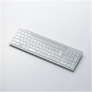 ELECOMʥ쥳 ꥹΤ褦ƩΥ磻쥹ե륭ܡ TK-FDP012WH