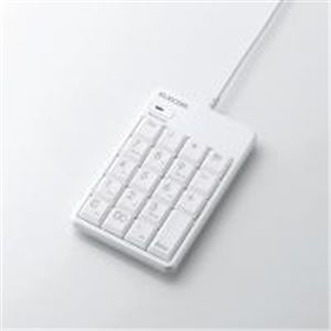 ELECOMʥ쥳 ѥUSBѥ󥿥եƥ󥭡ܡ TK-TCP006WH