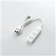 ELECOM(エレコム) ほこり防止シャッター付電源タップ T-ST01-22450WH 2ピン:4個口:5m