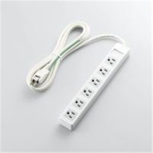 ELECOMʥ쥳 3ԥץ饰бå(ޥͥå) T-T02-3625WH 6ĸ֥Ĺ2.5m