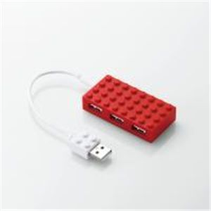 ELECOMʥ쥳 ޤȤΩƥ֥åΤ褦ʤ襤4ݡUSBϥ֡ToyBrick U2H-BL4BRD