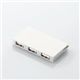 ELECOM(エレコム) コネクタ収納4ポートUSBハブ“STUDOLA” U2H-CK4BWH