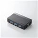 ELECOM(エレコム) ACアダプタ付 4ポートUSB3.0ハブ U3H-S410SBK