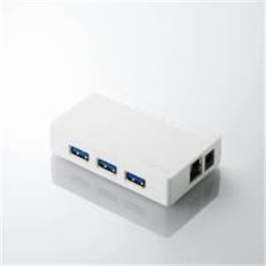 ELECOMʥ쥳 ACץ 4ݡUSB3.0ϥ U3H-S410SWH