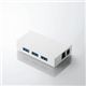 ELECOM(エレコム) ACアダプタ付 4ポートUSB3.0ハブ U3H-S410SWH