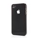 icover iPhone4—pƒP[ƒX GLOSSY AS-IP4G-BK ƒuƒ‰ƒbƒN iƒtƒ‹ƒZƒbƒgj