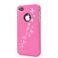 icover iPhone4用ケース DESIGN AS-IP4DL-P ピンク (フルセット)