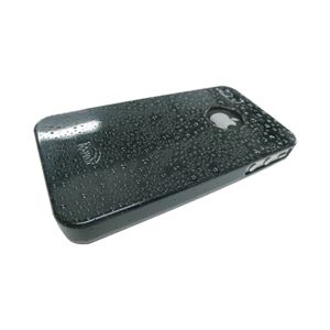 icover iPhone4用ケース POLKA DOTS AS-IP4SD-BK ブラック （フルセット）