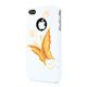 icover iPhone4—pƒP[ƒX HAND PRINTING AS-IP4HP-BH/W ƒzƒƒCƒg2 iƒtƒ‹ƒZƒbƒgj