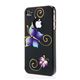 icover iPhone4—pƒP[ƒX HAND PRINTING AS-IP4HP-BF/BK ƒuƒ‰ƒbƒN1 iƒtƒ‹ƒZƒbƒgj