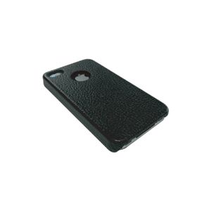 icover iPhone4用ケース REAL COW LEATHER AS-IP4LE-BK ブラック （フルセット）