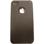 icover iPhone4pP[X REAL COW LEATHER AS-IP4LE-BW uE itZbgj 摜1