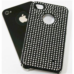 icover iPhone4ѥ KOREAN CRYSTAL AS-IP4K8-BK ֥å ʥե륻åȡ˲2