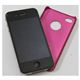 【訳あり・在庫処分】icover iPhone4用ケース KOREAN CRYSTAL AS-IP4K8-P ピンク （フルセット） - 縮小画像5