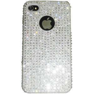 icover iPhone4ѥ SWAROVSKIʥե AS-IP4SW-W ʥե륻åȡ˲