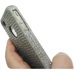 icover iPhone4ѥ SWAROVSKIʥե AS-IP4SW-W ʥե륻åȡ˲4