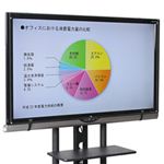 サンワサプライ ホワイトボードマーカー対応液晶テレビ光沢保護フィルター（50～52V型） CRT-5052WHGWM