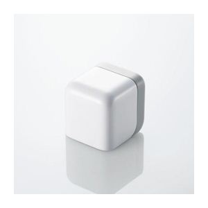 エレコム iPod/iPhone用 キューブ型AC充電器 AVA-ACU01WH