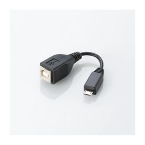 エレコム Micro-USB変換アダプタ（USB B用） MPA-BFMB
