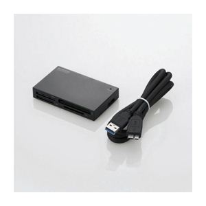 エレコム USB3.0対応メモリカードリーダ MR3-A001BK