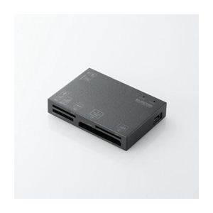 エレコム USBブースター対応メモリカードリーダ MR-A005BK