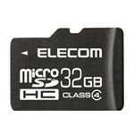 エレコム スマートフォン対応microSDHCカード MF-MRSDH32GC4S