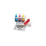 エレコム キヤノン用 詰め替えインク3色セット THC-3ECSET4N