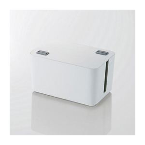 エレコム ケーブルボックス（4個口） EKC-BOX002WH