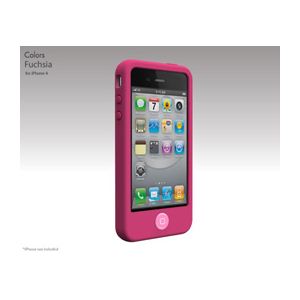 プレアデスシステムデザイン SwitchEasy Colors for iPhone 4 Fuchsia SW-COL4-P