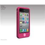 プレアデスシステムデザイン SwitchEasy Colors for iPhone 4 Fuchsia SW-COL4-P