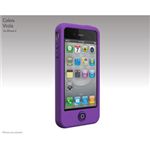 プレアデスシステムデザイン SwitchEasy Colors for iPhone 4 Viola SW-COL4-PU