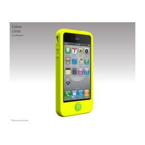 プレアデスシステムデザイン SwitchEasy Colors for iPhone 4 Lime SW-COL4-L