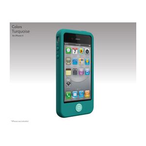 ץ쥢ǥƥǥ SwitchEasy Colors for iPhone 4 Turquoise SW-COL4-TU