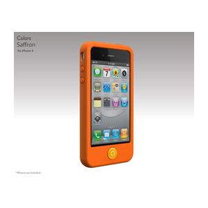 プレアデスシステムデザイン SwitchEasy Colors for iPhone 4 Saffron SW-COL4-O