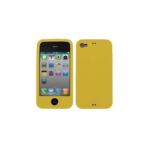 CUT&PASTE（カット＆ペースト） iPhone 4 シリコンケース イエロー CP10001-Y