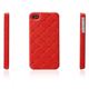 icover iPhone4用ケース SWAROVSKI LEATHER レッド AS-IP4LE-SWRD