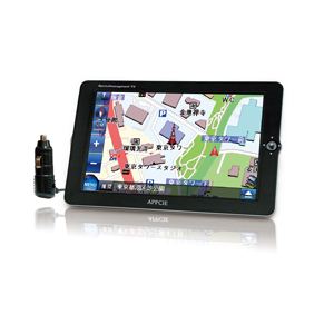 フューズ 7インチワンセグチューナー内蔵ポータブルカーナビ NV725