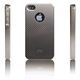 icover iPhone4用ケース HIGH GLOSSY CHECK ダークシルバー AS-IP4HG-CHDS
