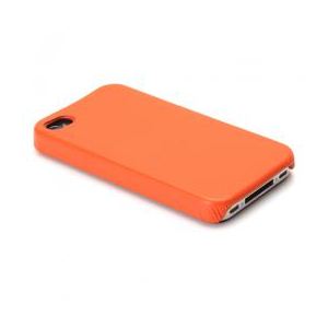 icover LEATHERシリーズ iPhone4用レザーケース オレンジ AS-IP4LE2-O