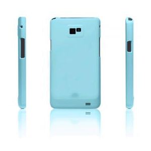 icover GLOSSYシリーズ Galaxy S2用ケース スカイブルー AS-GX2G-SB