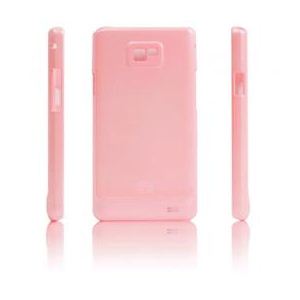 icover GLOSSYシリーズ Galaxy S2用ケース ベイビーピンク AS-GX2G-BP