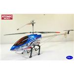 ATOMIC（アトミック） ジャイロ搭載3ch ヘリR/C SKY KING（ブルー） AT009BL