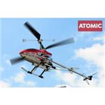 ATOMIC（アトミック） ジャイロ搭載3ch ヘリR/C SKY KING（レッド） AT009RE