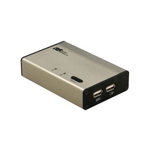 ラトックシステム USB接続DVI/Audio対応（PC 2台用） REX-230UDA - 拡大画像