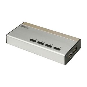 ラトックシステム USB接続DVI/Audio対応（PC 4台用） REX-430UDA - 拡大画像