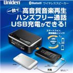 ユニデン Bluetoothワイヤレススピーカー UBTS300